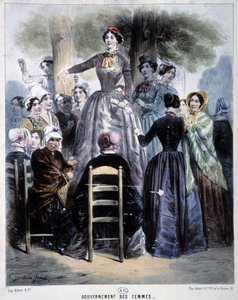 Regering van vrouwen, revolutie van 1848