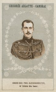 Grootvorst Paul-Alexandrovitch, vierde broer van de tsaar door French School