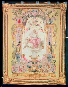 Harmonie en Juno: uit de Triomf van de Goden, Gobelins wandtapijt, 1699 door French School