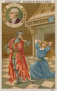 Armide door French School