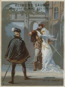 Hernani, Act 2, scène II door French School
