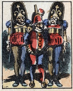 Geschiedenis van Dr. Pulcinella (Polichinelle). Houtsnede van Imaging Pellerin - Epinal, eind 19e eeuw door French School
