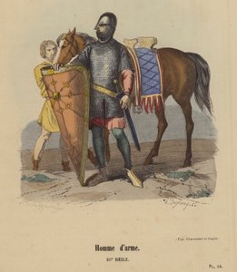 Man van Wapenen, XIIe Eeuw door French School