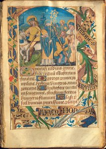 Illustratie uit "Getijdenboek, Gebruik van Rome", ca. 1480