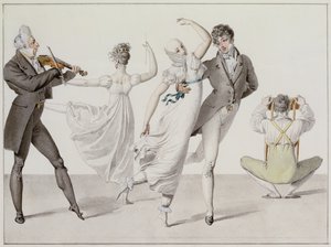 Illustratie uit "Le Bon Genre" door French School