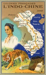 Indochina door French School