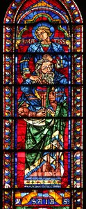 Jesaja met St. Mattheüs op zijn schouders