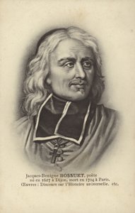Jacques-Benigne Bossuet (1627-1704), Frans katholiek bisschop, theoloog en schrijver (litho)