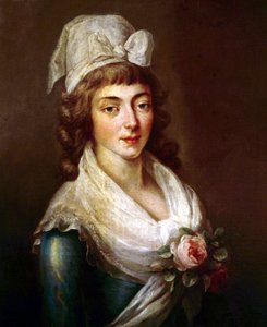 Jeanne Marie Manon Philippon ten tijde van de Franse Revolutie door French School