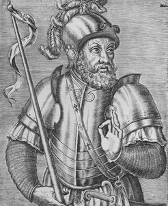 Jan zonder Land (gravure)