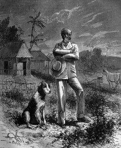 Joseph Lakanal (1762 - 1845), een Franse politicus op zijn plantage in Mobile Bay door French School