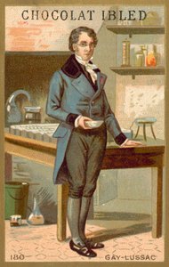 Joseph Louis Gay-Lussac, Franse chemicus en natuurkundige (chromolitho) door French School