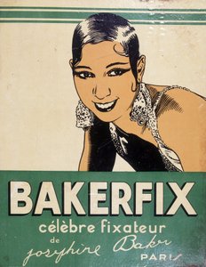 Josephine Baker - reclame voor Bakerfix: Josephine Baker