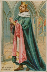 Koning Robert II, de Vrome door French School