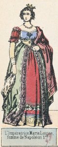Keizerin Marie Louise, vrouw van Napoleon I door French School