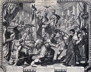 La Déroute des Jansenistes - satirische almanak gepubliceerd door de Jezuïeten