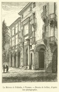 Het Huis van Palladio, Vicenza door French School