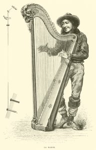 De harp door French School
