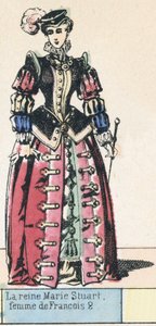 Koningin Maria Stuart, Vrouw van Frans II door French School