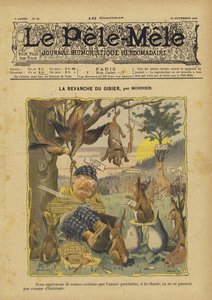La revanche du gibier. Illustratie voor Le Pele-Mele