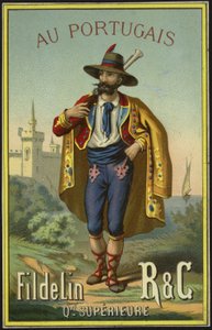 Label voor Portugese draad