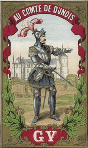 Label voor draad van de graaf van Dunois