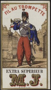 Label voor trompetters draad