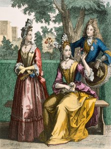 Formele Dagjurken van Dames, 1690