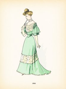 Damesmode, 1901