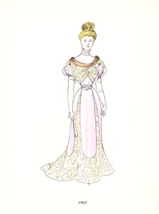 Damesmode, 1902 door French School