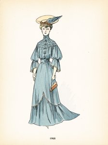 Damesmode, 1905 door French School