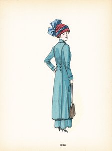 Damesmode, 1910