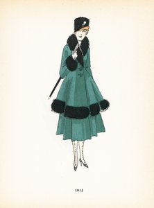 Damesmode, 1913