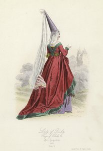 Dame van kwaliteit, bewind van Karel VII van Frankrijk door French School
