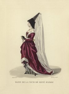 Dame van het hof van René van Anjou