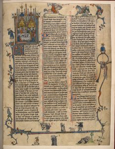Lancelot-Grail (The Prose Vulgate Cycle), Add MS 10294/1 f.1dr door French School