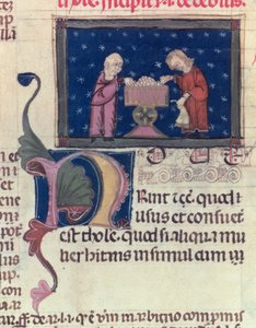 De schuldenaar, uit Coutumes de Toulouse, 1296