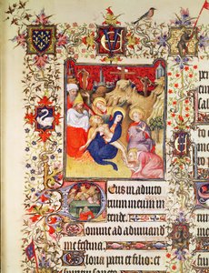 De Graflegging van Christus, uit de Grandes Heures de Duc de Berry, 1409