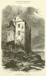 Het Kasteel van Montsoreau door French School
