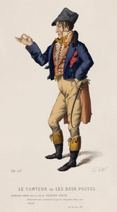 Le Conteur ou Les Deux Postes, Act III, Scene XIII door French School