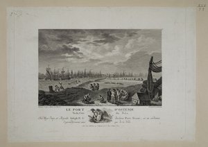 De haven van Oostende