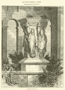Le Puits de Moise (gravure) door French School