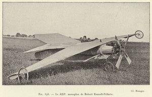 Le REP, monoplan de Robert Esnault-Pelterie door French School