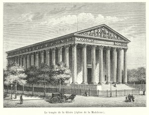 Le temple de la Gloire, kerk van de Madeleine