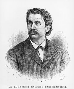Leopold von Sacher-Masoch (1836-95) door French School