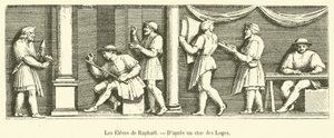 De leerlingen van Raphael door French School