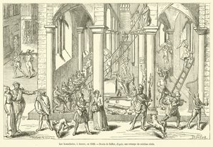 De Beeldenstormers, Antwerpen, 1566 door French School