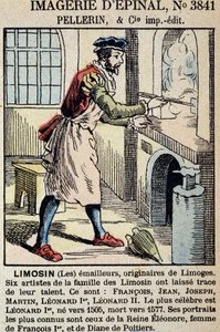 Les enamailleurs Limosin (Limoges) - afbeelding van Epinal, ed. Pellerin door French School