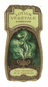 Lotion Vegetale Superieure etiket door French School