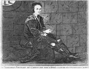 Louis Dominique Cartouche in de gevangenis